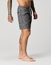 Huckberry Wellen Performance Lined Swim Trunks