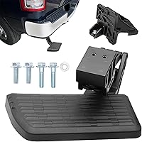 keriolee Retractable Bed Step Bumper Step for Toyota Tundra Bed Step 2022 2023 2024 2025 Tundra Truck Bed Step,Folding Rear B