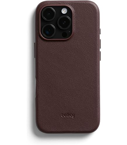Bellroy Leather Case for iPhone 16 Pro Max - Sienna : Amazon