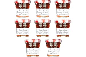 ITHACORE Gift Box of 8 Bonne Maman Mini 1 oz. Jars (8 Strawberry)