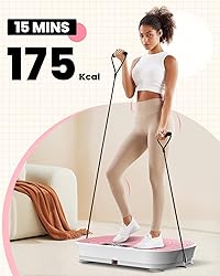 AXEFIT Vibration Plate Exercise Machine - Bluetooth