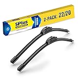 22"+20" Windshield Wiper Blades Replacement For