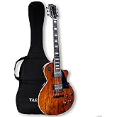 Tario Electric Guitar Spalted Maple Top with Okoume Body Maple Neck