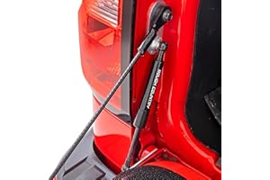 Rough Country Hydraulic Tailgate Assist for Chevy Silverado & GMC Sierra 1500/2500HD/3500HD (2007-2018) - Smooth, Safe & Controlled Tailgate Lowering