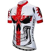 Cycling Jersey Men Full Zip Bike Shirt Racing Top Bicycle Clothing