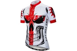 WEIMOSTAR Cycling Jersey Men Full Zip Bike Shirt Racing Top Bicycle Clothing