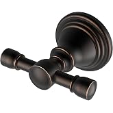 WZKALY Towel Hooks for Bathroom Wall Mounted, Oil Rubbed Bronze Coat Hooks | 304 Stainless Steel Robe Hooks, Heavy Duty Door Hanger for Kitchen, Livingroom and Bedroom