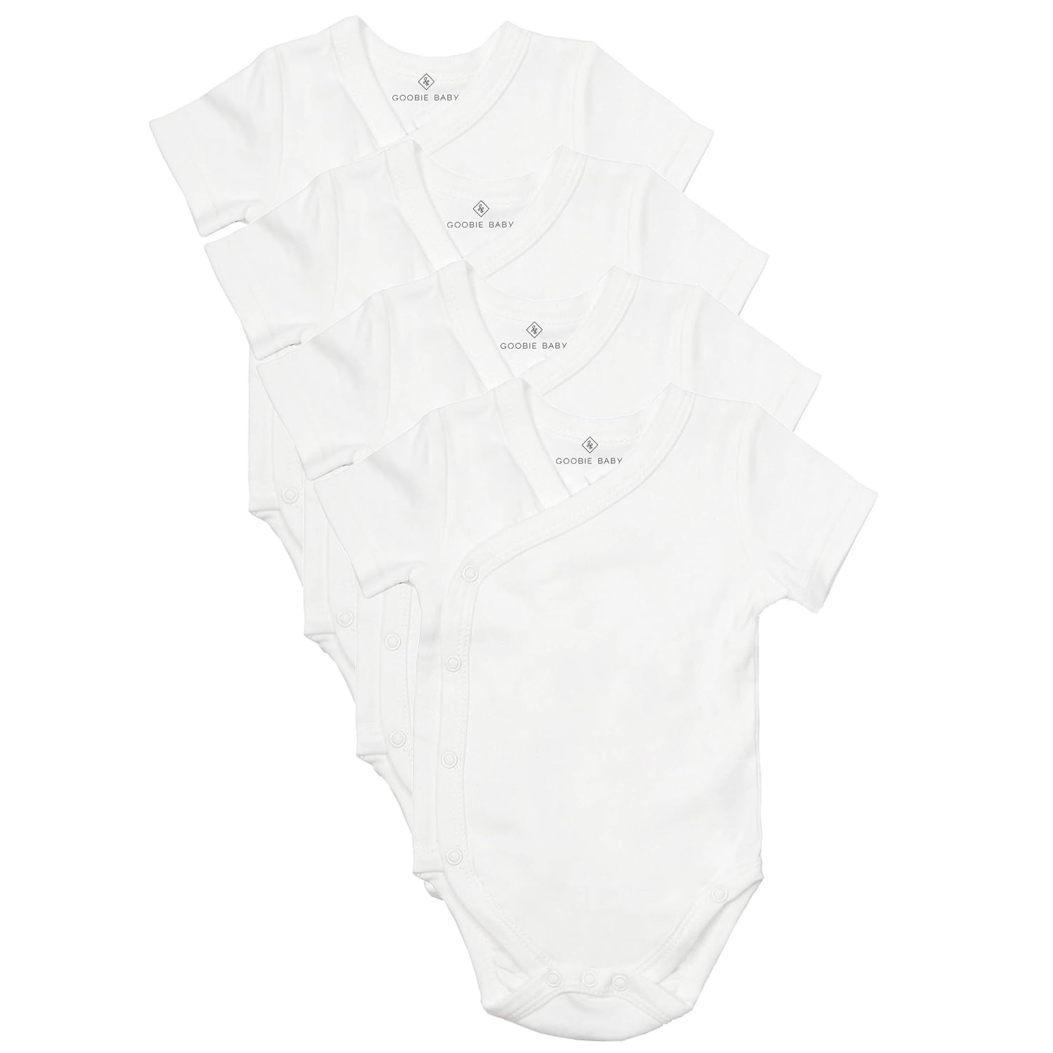 baby girl side snap onesies