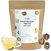 TERRAPICK Roasted Korean Burdock Root Tea 120g (4.23oz) – Natural Herbal Tea, Caffeine-Free, Antioxidants & Minerals – Supports Digestion, Liver & Gut Health