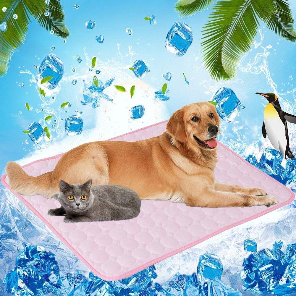 hbz11hl Soft Pet Dog Cat Bed Pet Supplies Pet Accessories & Summer Pet Dog Cat Self Cooling Mat Heat Relief Mesh Bed Sleeping Cushion Pad