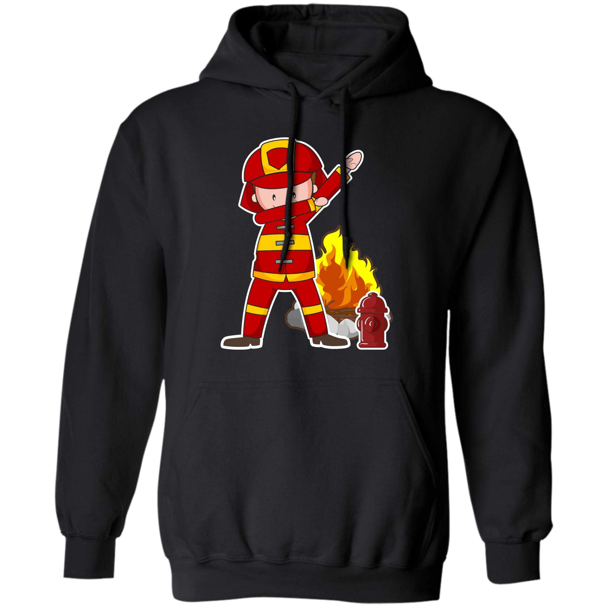  Dabbing Firefighter Funny Dab Gifts For Firefighter T Shirt
