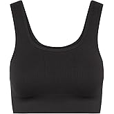 Harper Wilde Lounge Rib Scoop Bralette - Lightweight, Wireless Bra for Women