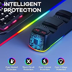 AROEVEIB 2 Pack Controller with Charger Dock for