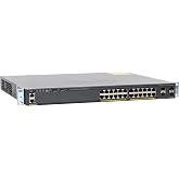 Cisco Catalyst WS-C2960X-24PS-L 24-Port PoE Ethernet Network Switch (Renewed)