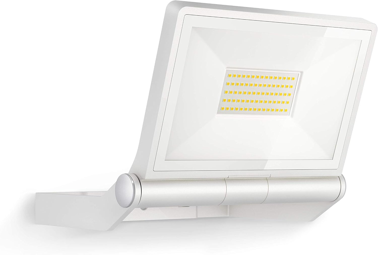 Steinel LED Outdoor Floodlight XLED ONE XL White, 42.6 W Floodlight, 4200 lm, Aluminium, for Driveway Yard and Garden