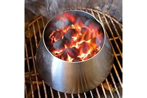 KAMaster Stainless Steel BBQ Whirlpool for Weber 22"/26.75" Kettle Grill Accessories,BBQ Whirlpool Replacement for WSM Weber Smokey Mountain L&XL Kamado Grill Accessories