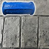 Concrete Roller Stamps 4"x4"x9" &ndash; Polyurethane Texturing Tool - Made in USA - DIY &amp; Professional Use for Walkways, Patios &amp; Borders &ndash; Brick Border RL 114010
