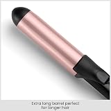 BaByliss Rose-Quartz 38mm Curling Tong Pink Natural Waves Big Curls view 3