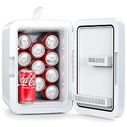 Electactic Compact Mini Fridge, 15 Can Portable
