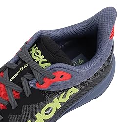 Hoka Men's Challenger 7 Sneaker, Obsidian/Anchor, 7
