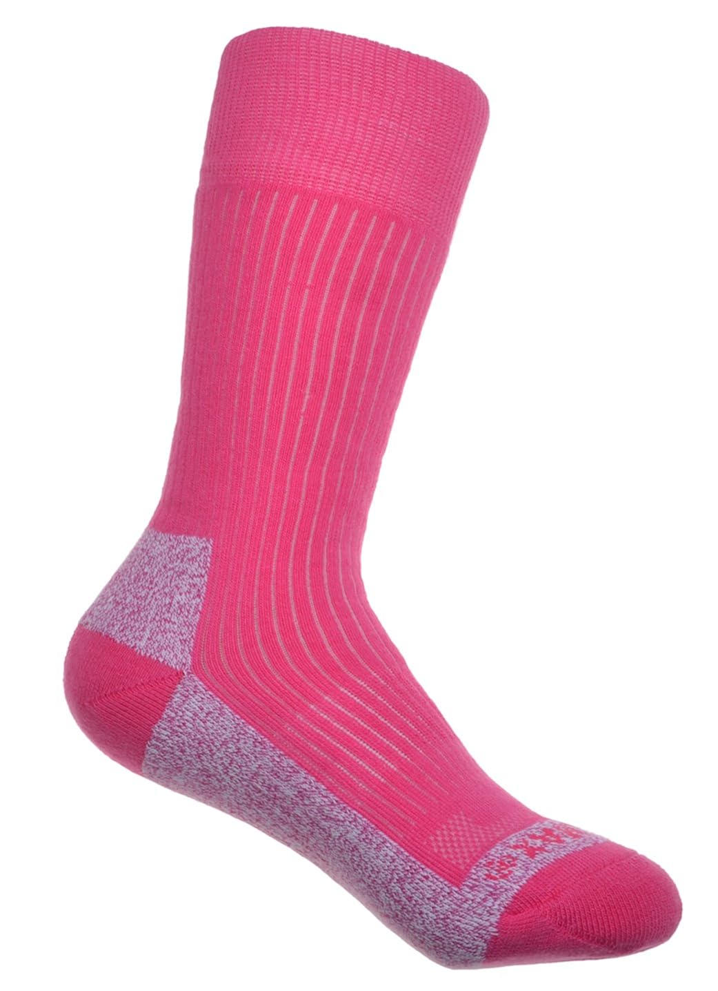 2 Pairs of Thick Cotton Coolmax Ladies walking socks Pink Amazon.co