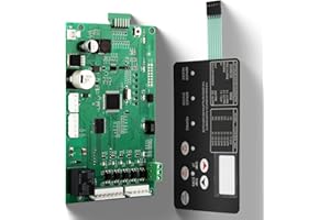 Willgoon Upgrade 42002-0007s Control Board Kit Higher Quality Than OEM, Compatible with mastertemp sta-rite max-e-Therm All Na & Lp Series Pool/Spa Heater with 472610z Switch Membrane Pad
