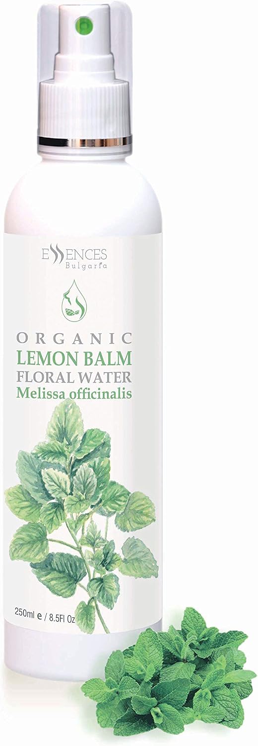 Essences Bulgaria Organic Melissa Floral Water 250ml, 250 ml (Pack of 1)