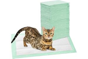 OYY 30PCS Cat Pads Generic Compatible Refills for Tidy Cats Breeze Litter System fit in XL/Hooded/Original Litter Box, Cat Liner Pads,Fresh Scented Super Absorbent Pee Pad,16.9"x11.4", Odor Control