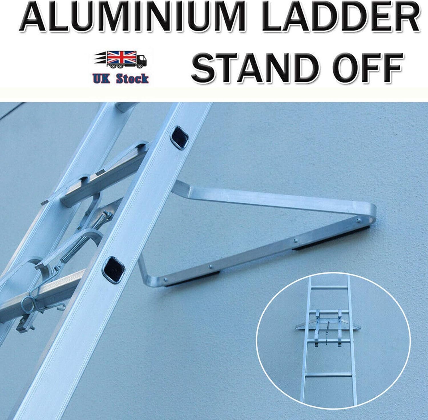 Aluminium Heavy Duty IShape Ladder Stand Off/Ladder Stay Lightweight