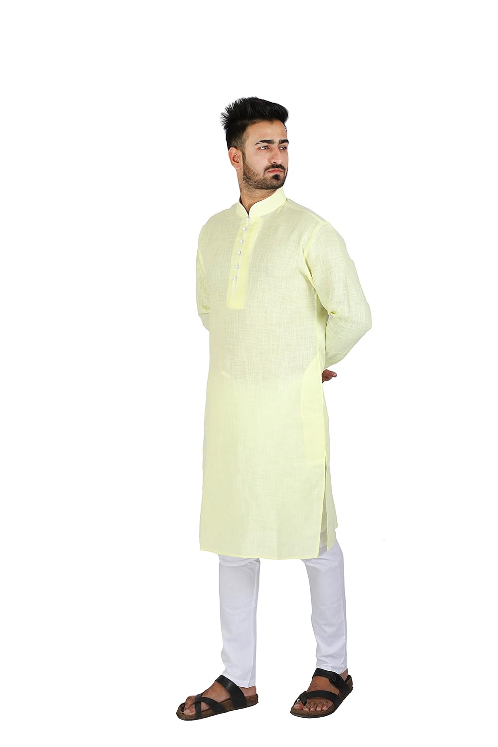 thaath men's classic ethnic kurta & churidar set&hellip;