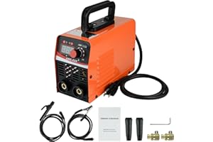 Zistel Stick Welder Machine 110V, 225A ARC Portable MMA Welding Machine+LONGER CABLE, IGBT Inverter Welder LCD Display with Hot Start Arc Force Anti-Stick- 2YR WARRANTY