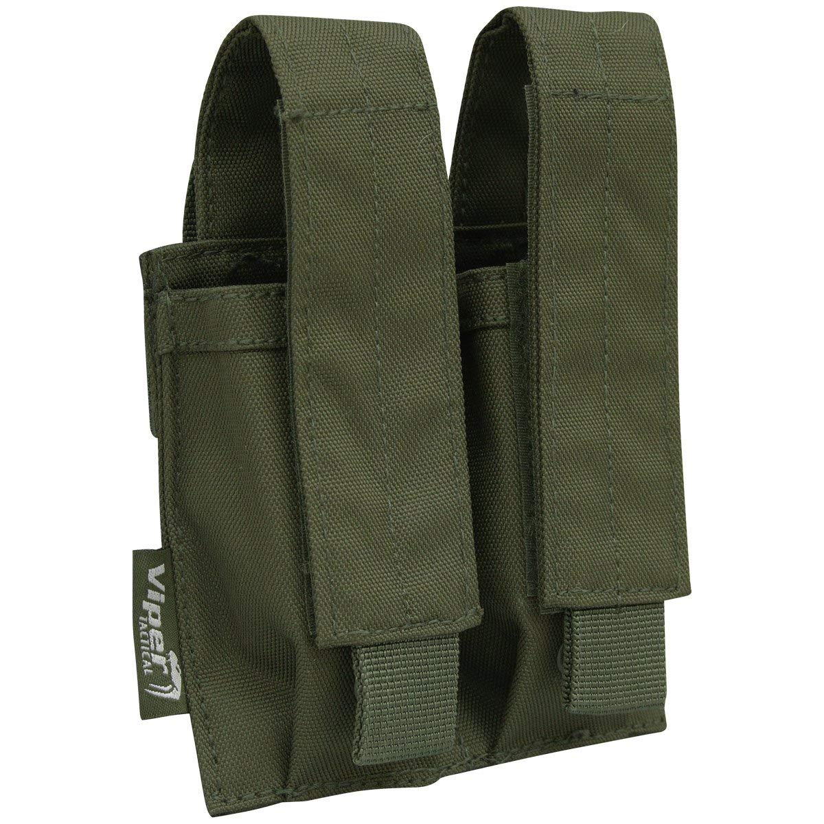 Viper TACTICAL Double Pistol Mag Pouch Green