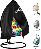 Icetimer Egg Chair Cover - Waterproof, Windproof, Heavy Duty 190x115cm