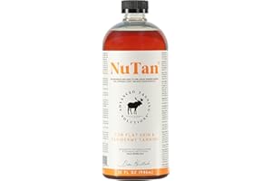 ADVANCED TANNING SOLUTIONS PRODUCTS FOR TAXIDERMY & FUR DRESSING NuTan 32oz Tanning Formula by Advanced Tanning Solutions - Soft, Durable Tan for Deer, Moose, Bear, Elk, Fox, Rabbit Hides - Made In USA