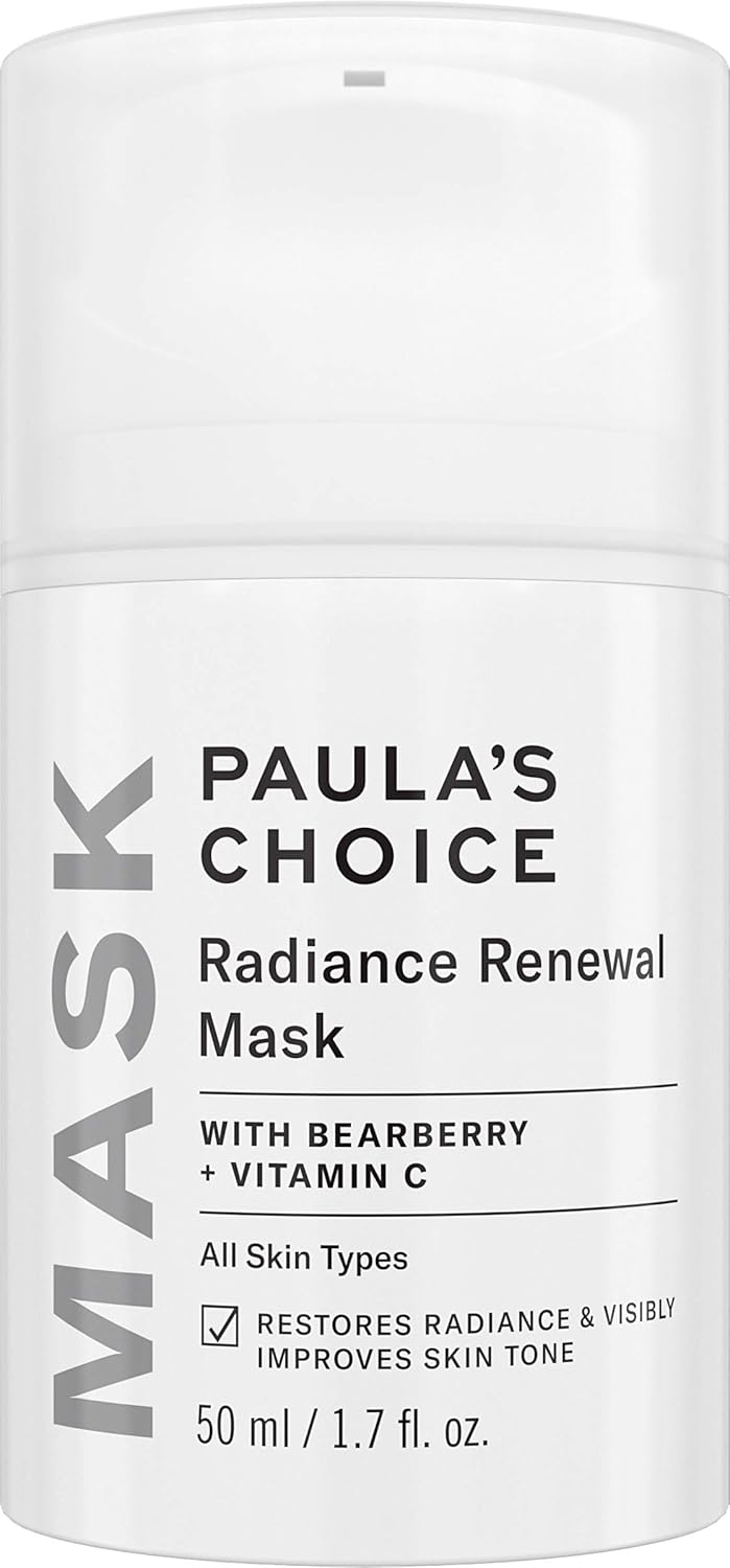 Paula's Choice Radiance Renewal Night Mask with Arbutin and Niacinamide, Overnight Face Mask