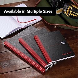 Black n' Red Oxford Casebound Hardback Notebook 192