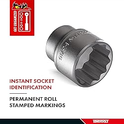 Teng Tools 18MM 1/2 Inch Drive 12 Point Metric