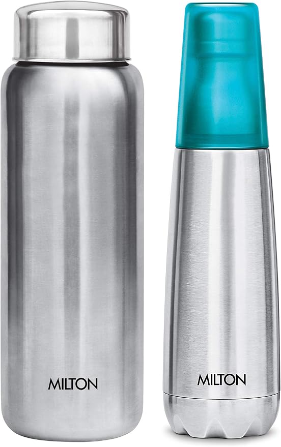 Buy Milton Aqua 750 Stainless Steel Water Bottle, 750 Ml, Silver