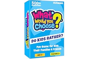 Quokka Board Game for 8-12 Year Olds - Original Edition - Family Card Game for Kids Ages 5-8 - What Would You Choose - Do Kid