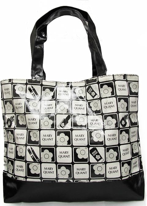 Amazon Mary Quant マリークワント トートバッグ ビニール ミニポーチ付き 並行輸入品 Ami157 トートバッグ