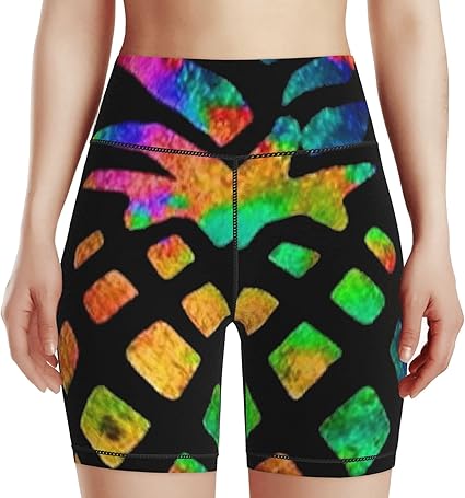 pineapple yoga shorts
