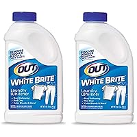 White Brite WB30N WHITE BRITE 28 oz. Bottle Laundry Whitener - 2 Pack