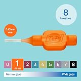TePe Interdental Brush Original Orange 0.45mm ISO 1 8pcs view 2