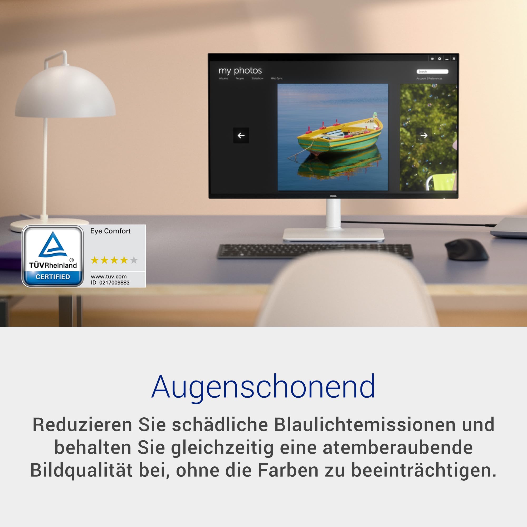 Dell 24 Plus Monitor - S2425HSM, Full HD (1920x1080), 144Hz, IPS, 1ms MPRT, AMD FreeSync, 99% sRGB, Höhenverstellbar, Eingebaute Lautsprecher, 2 HDMI, 3 Jahre Garantie, Weiß 5