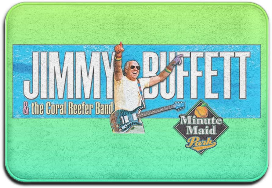 VIND Jimmy Buffett Country Rock Star Soft Doormats / Entrance Rug Floor Mats