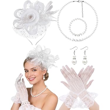 strapless open back dress Adult Baby Bonnet Costume Accessory Kit - Costume Accessories