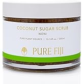 Pure Fiji Coconut Sugar Body Scrub, Noni (10.14 Oz /300ml)