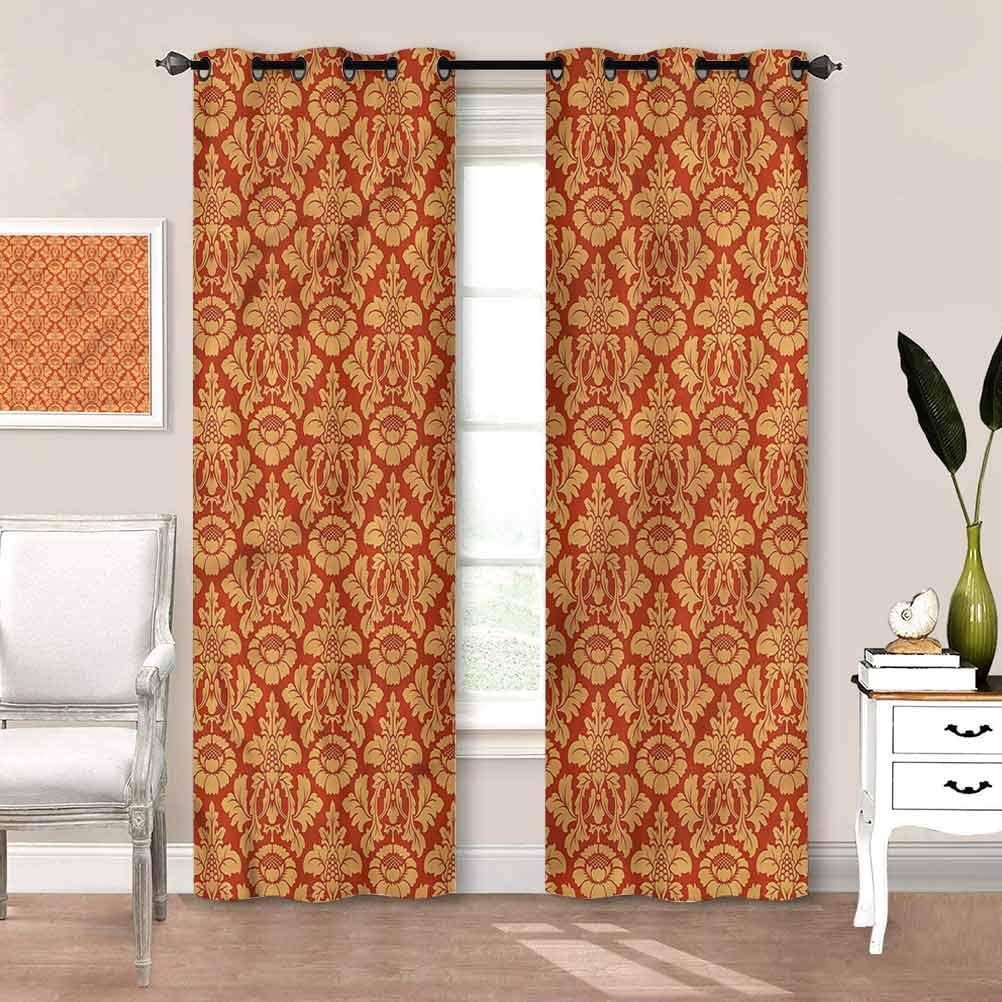 Painting-home - Cortina de ventana con ojales antiguos, diseño