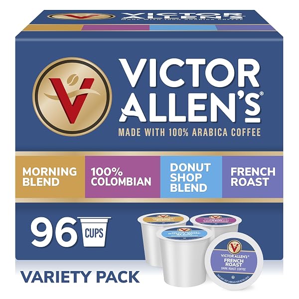 VICTOR ALLEN’S COFFEE VARIETY PACK (MORNING BLEND, 100%...