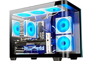 WIWB Gaming Desktop Core I9-14900HX PC Computer, RTX 5060ti 8G, 16G DDR5 RAM, 1TB NVME SSD, WiFi 6, 4K 8K VR Ready Prebuilt G